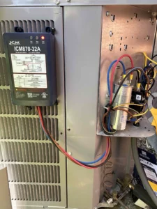Grants Pass AC repair technician diagnosing airflow issues